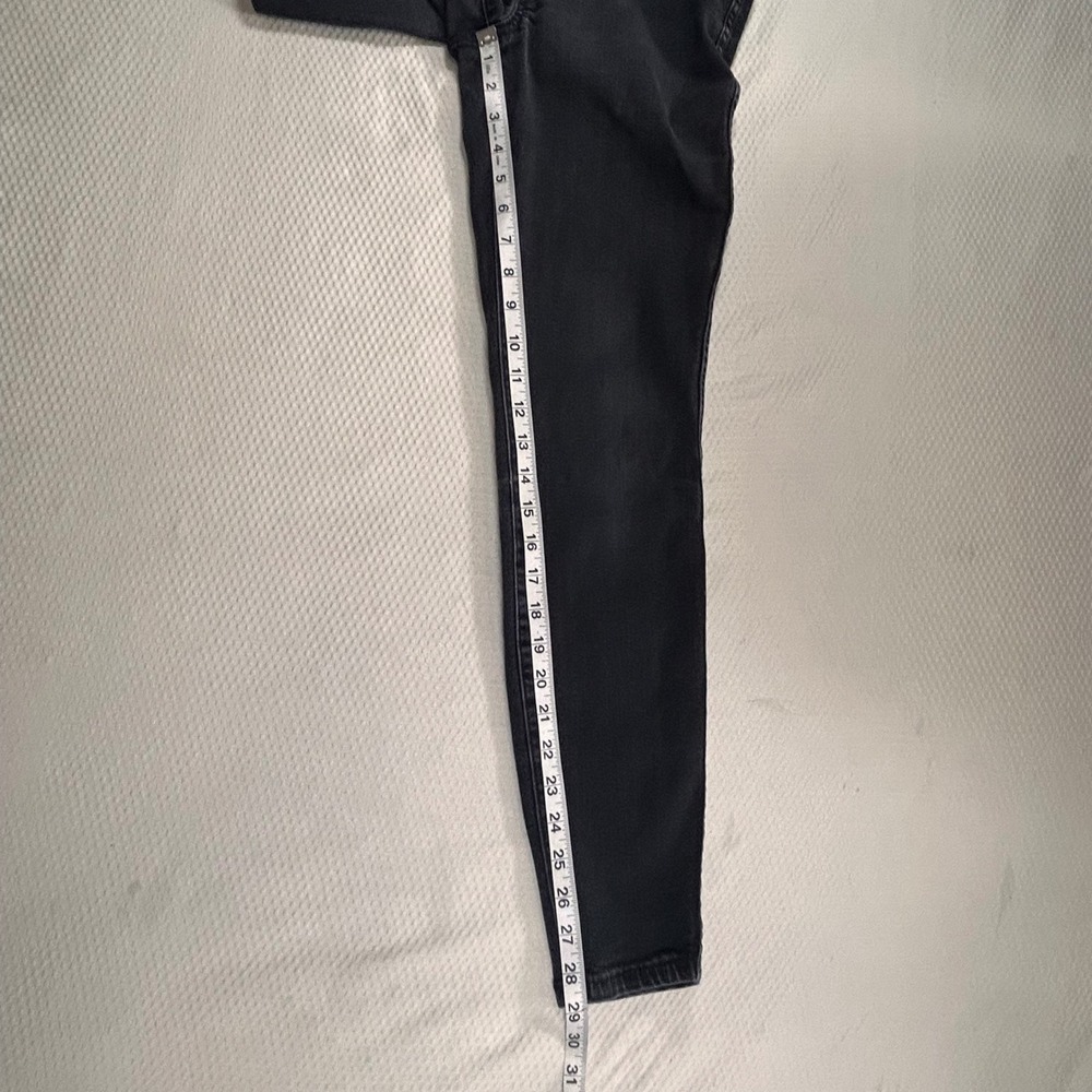Spanx Jean-ish High Rise Pull On Leggings Faded Black Tall Large - Picture 4 of 7